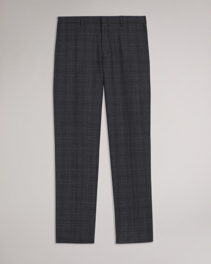 Pantalon Ted Baker Slim Fit Check Suit Grise Homme | SUK-44256673